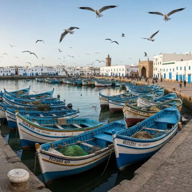 essaouira-fishing-port-boats-seagulls-traditional